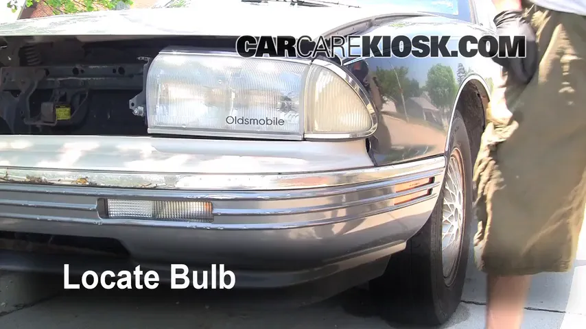 1993 Oldsmobile 98 Touring 3.8L V6 Luces Luz de estacionamiento (reemplazar foco)